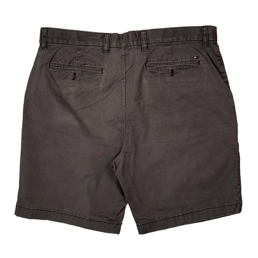 Vintage Tommy Hilfiger Chino Shorts - 36W 9L Grey Cotton