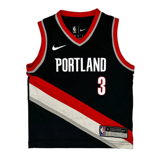 Age 4 Portland Trail Blazers Nike Nba Jersey - Small Black Polyester