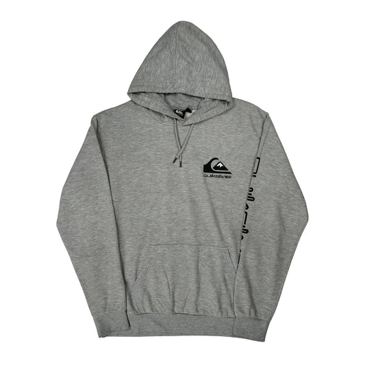 Vintage Quiksilver Hoodie - XL Grey Cotton