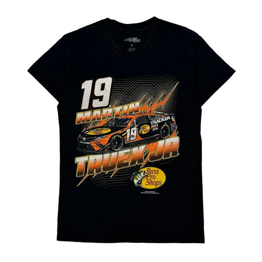 19 Martin Truex Jr Nascar T-Shirt - Small Black Cotton