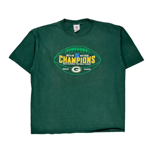 Vintage Green Bay Packers Nfl T-Shirt - XL Green Cotton