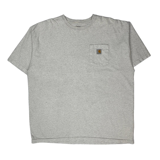 Carhartt T-Shirt - 2XL Grey Cotton