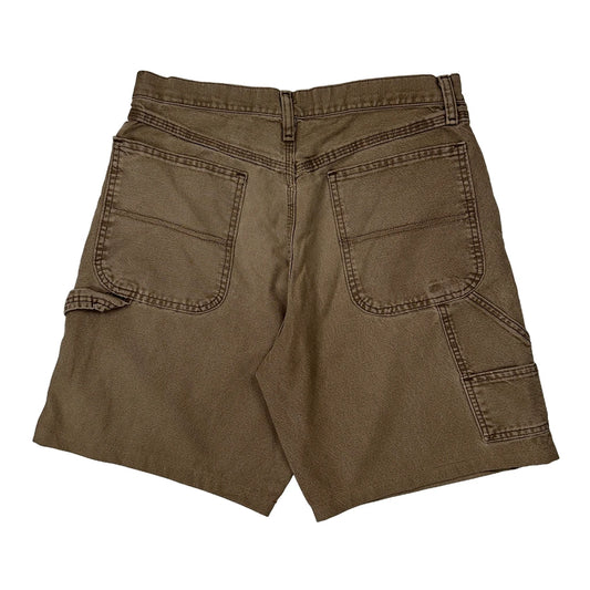 Vintage Unbranded Carpenter Shorts - 30W 9L Brown Cotton