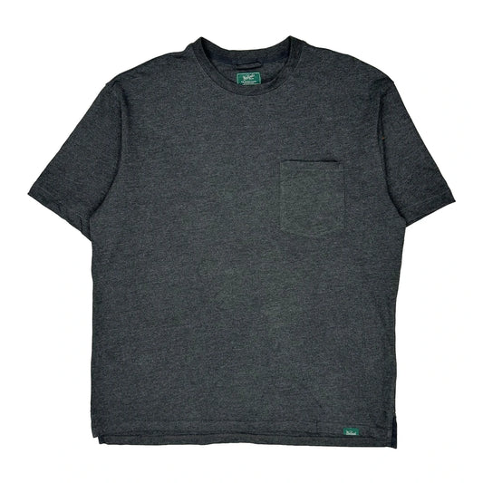Woolrich T-Shirt - Large Grey Cotton