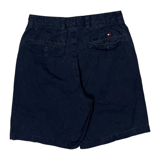Vintage Tommy Hilfiger Chino Shorts - 30W 8L Navy Cotton