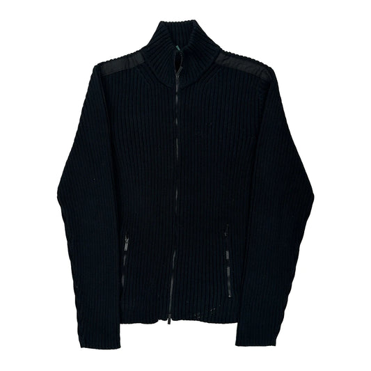 Ralph Lauren Zip Up - Large Black Cotton