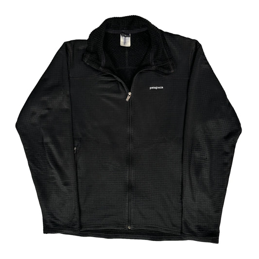 Patagonia Fleece Jacket - Large Black Polyester