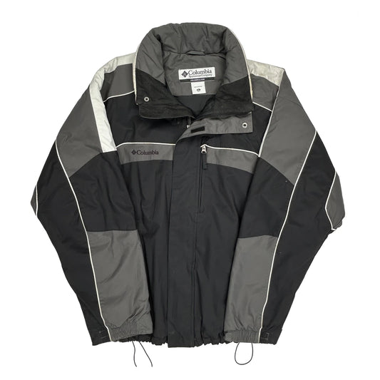 Vintage Columbia Ski Jacket - XL Black Polyester