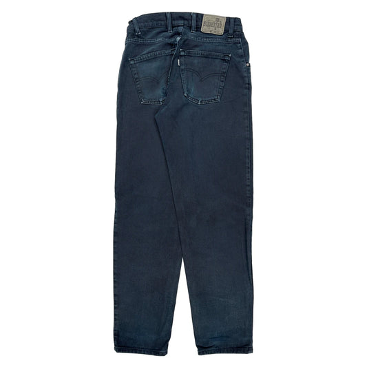 Vintage Silver Tab Levis Loose Jeans - 28W 32L Dark Wash Cotton