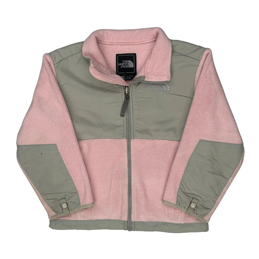 Kids The North Face Fleece Jacket - XS Pink Polyester