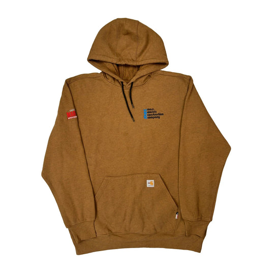 Vintage Carhartt Fr Hoodie - XL Brown Cotton