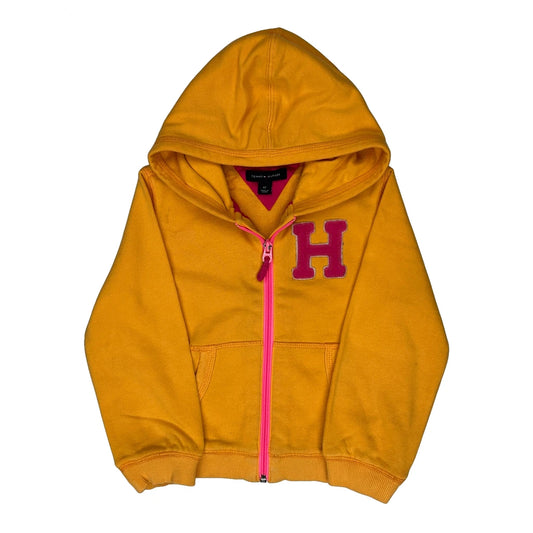 Age 4 Tommy Hilfiger Hoodie - Small Yellow Cotton