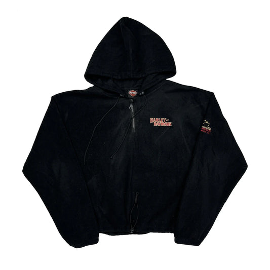 Motorcycles Harley Davidson Graphic Hoodie - XL Black Polyester