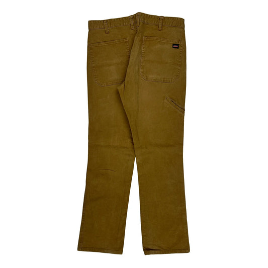 Carhartt Carpenter Trousers - 36W 32L Brown Cotton