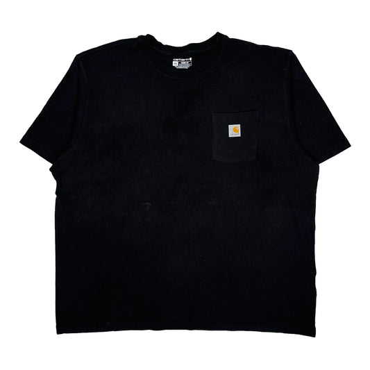 Vintage Carhartt T-Shirt - 2XL Black Cotton