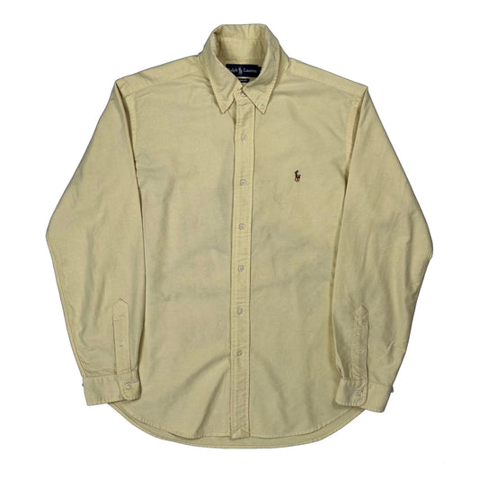 Ralph Lauren Shirt - Large Yellow Cotton