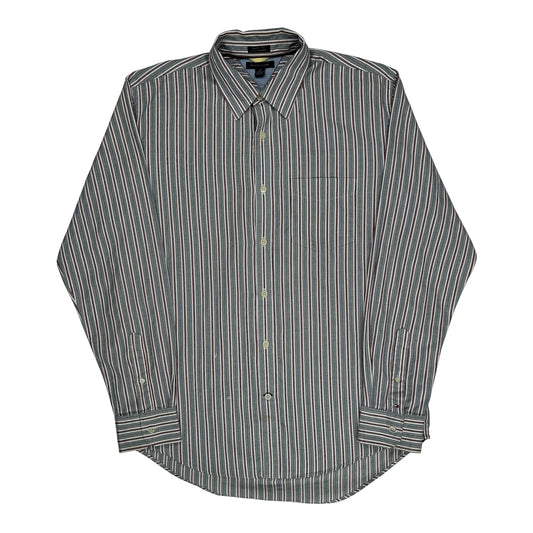 Tommy Hilfiger Striped Shirt - Medium Grey Cotton