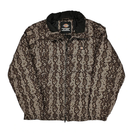Dickies Digital Camo Puffer - 2XL Brown Polyester