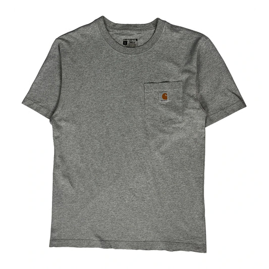 Loose Fit Carhartt T-Shirt - Small Grey Cotton