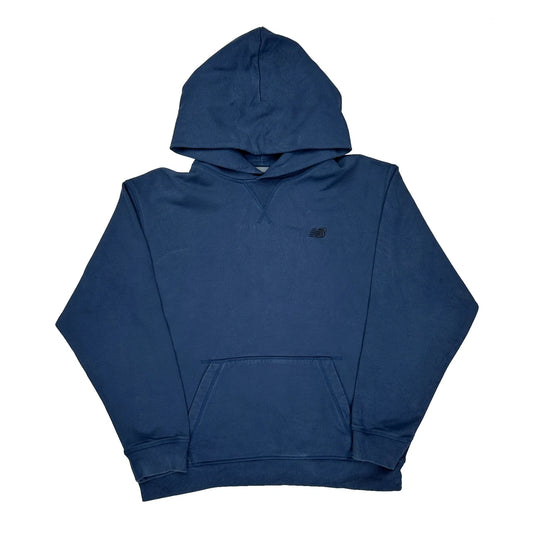 New Balance Hoodie - Large Blue Cotton
