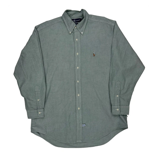 Ralph Lauren Shirt - Large Green Cotton