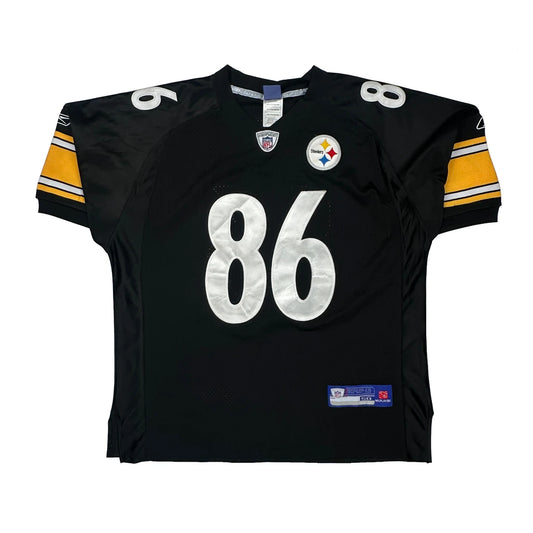 Pittsburgh Steelers Reebok Nfl Jersey - XL Black Polyester