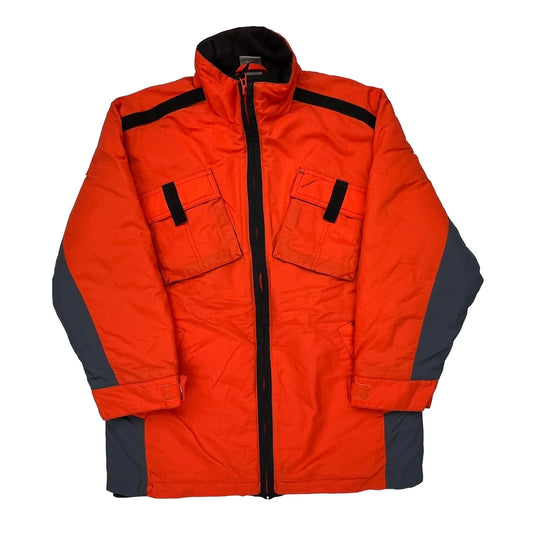Age 11-12 Nike Puffer - Medium Orange Polyester