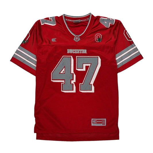 Vintage Ohio State Buckeyes Colesseum Football Jersey - Medium Red Polyester