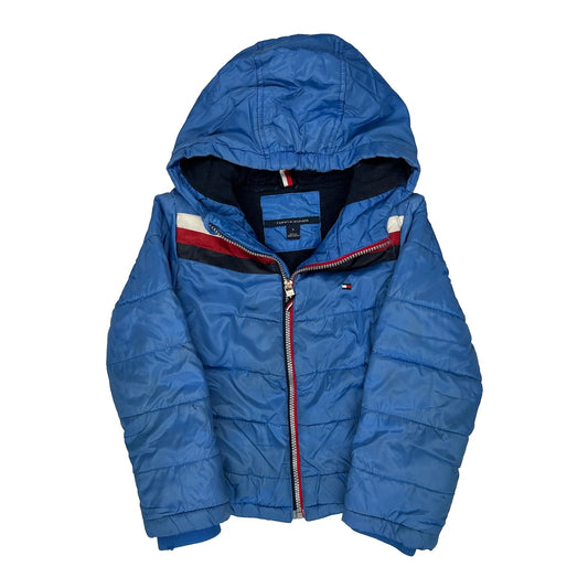 Age 5 Tommy Hilfiger Puffer - XS Blue Polyester