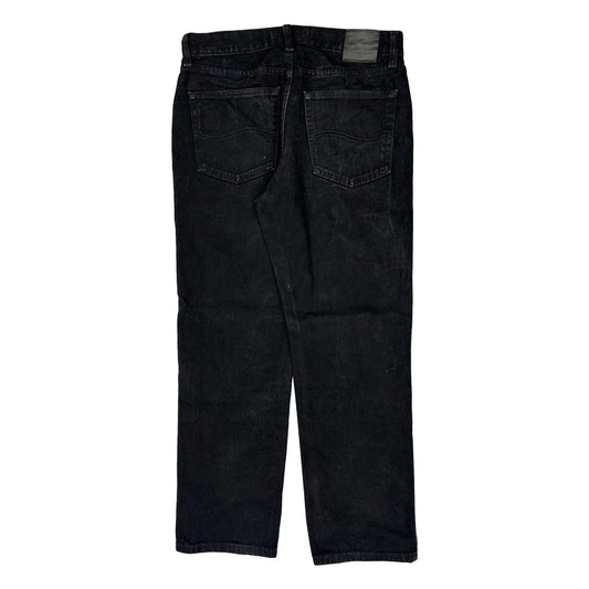 Lee Jeans - 33W 30L Black Cotton