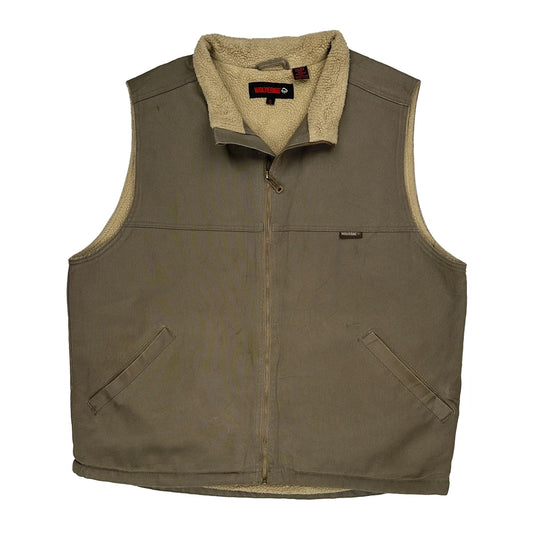 Wolverine Gilet - XL Brown Cotton