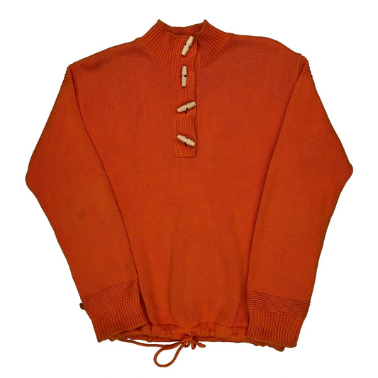 Ralph Lauren Petite Jumper - Medium Orange Cotton