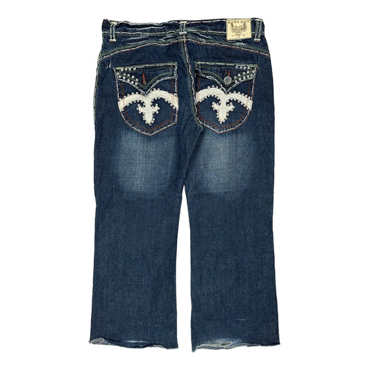 Vintage Gate One Hip Hop Jeans - 38W 29L Blue Denim