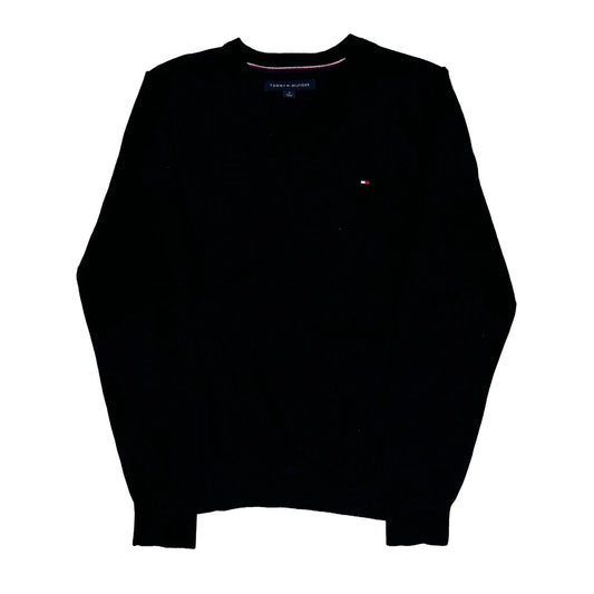 Tommy Hilfiger Jumper - Medium Black Cotton