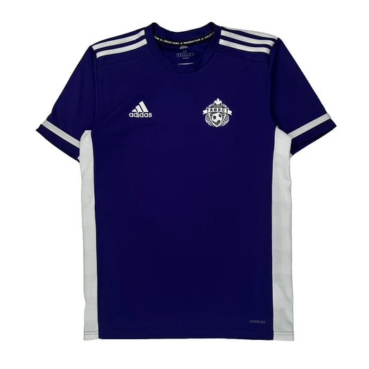 Soccer Team Adidas Football Shirt - Medium Purple Polyester