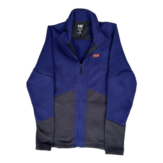Helly Hansen Fleece Jacket - Large Blue Polyester