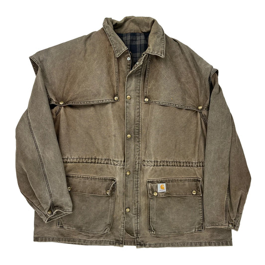 Carhartt Jacket - XL Brown Cotton