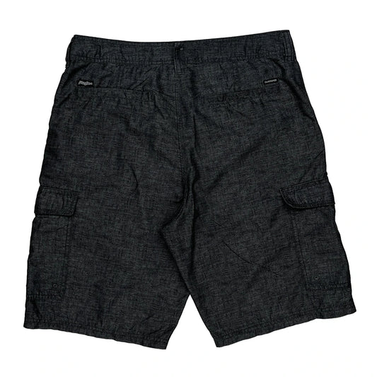 Vintage Quiksilver Cargo Shorts - 32W 11L Grey Cotton
