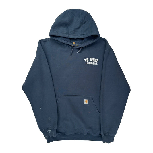 Carhartt Graphic Hoodie - Medium Navy Cotton