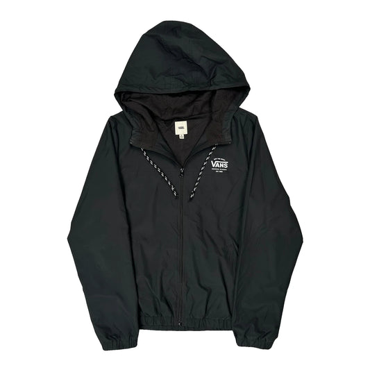 Vintage Vans Windbreaker - XL Black Polyester