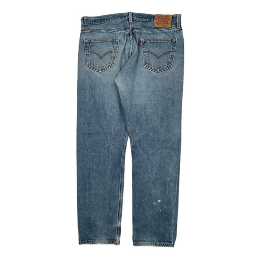 501 Levis Jeans - 36″ Waist Blue Cotton