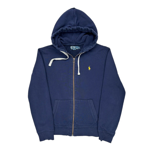 Polo By Ralph Lauren Hoodie - Large Blue Cotton