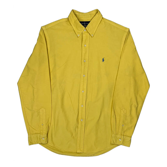 Ralph Lauren Shirt - Large Yellow Cotton