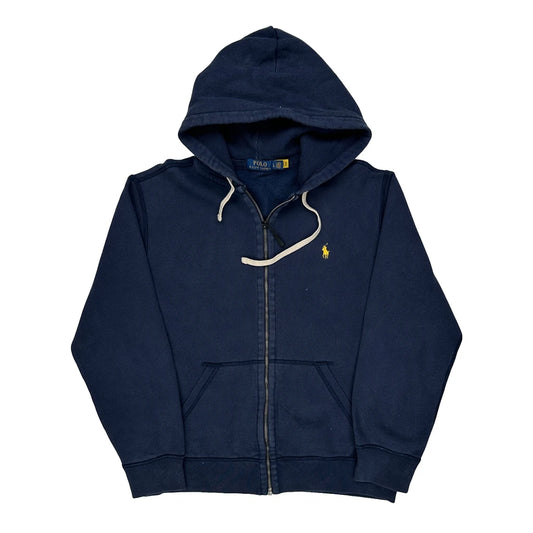 Polo By Ralph Lauren Hoodie - Large Navy Cotton