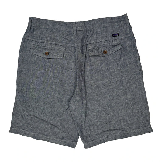 Patagonia Shorts - 33W 9L Grey Linen