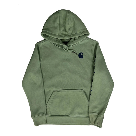 Carhartt Hoodie - Large Green Cotton