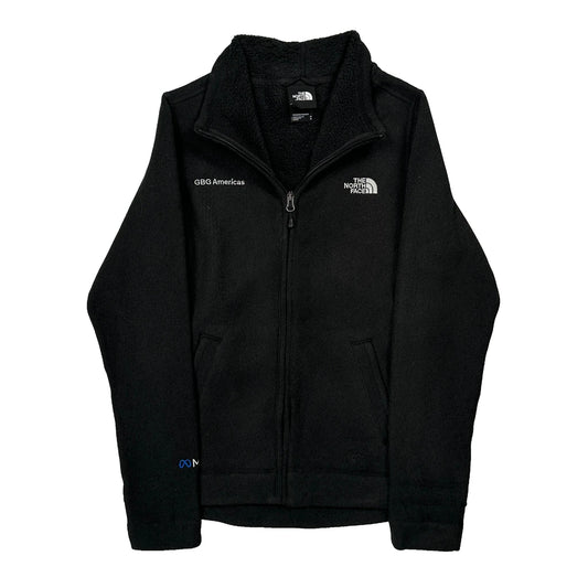 The North Face Fleece Jacket - Medium Black Polyester