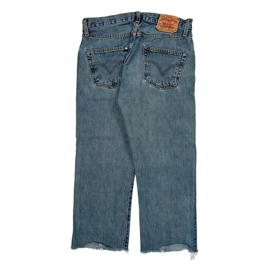 Levis Jeans - 32W 26L Blue Cotton