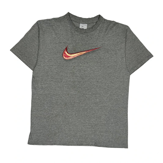 Made In Canada Nike T-Shirt - Medium Grey Cotton