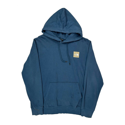 Vintage None The North Face Hoodie - Large Blue Cotton